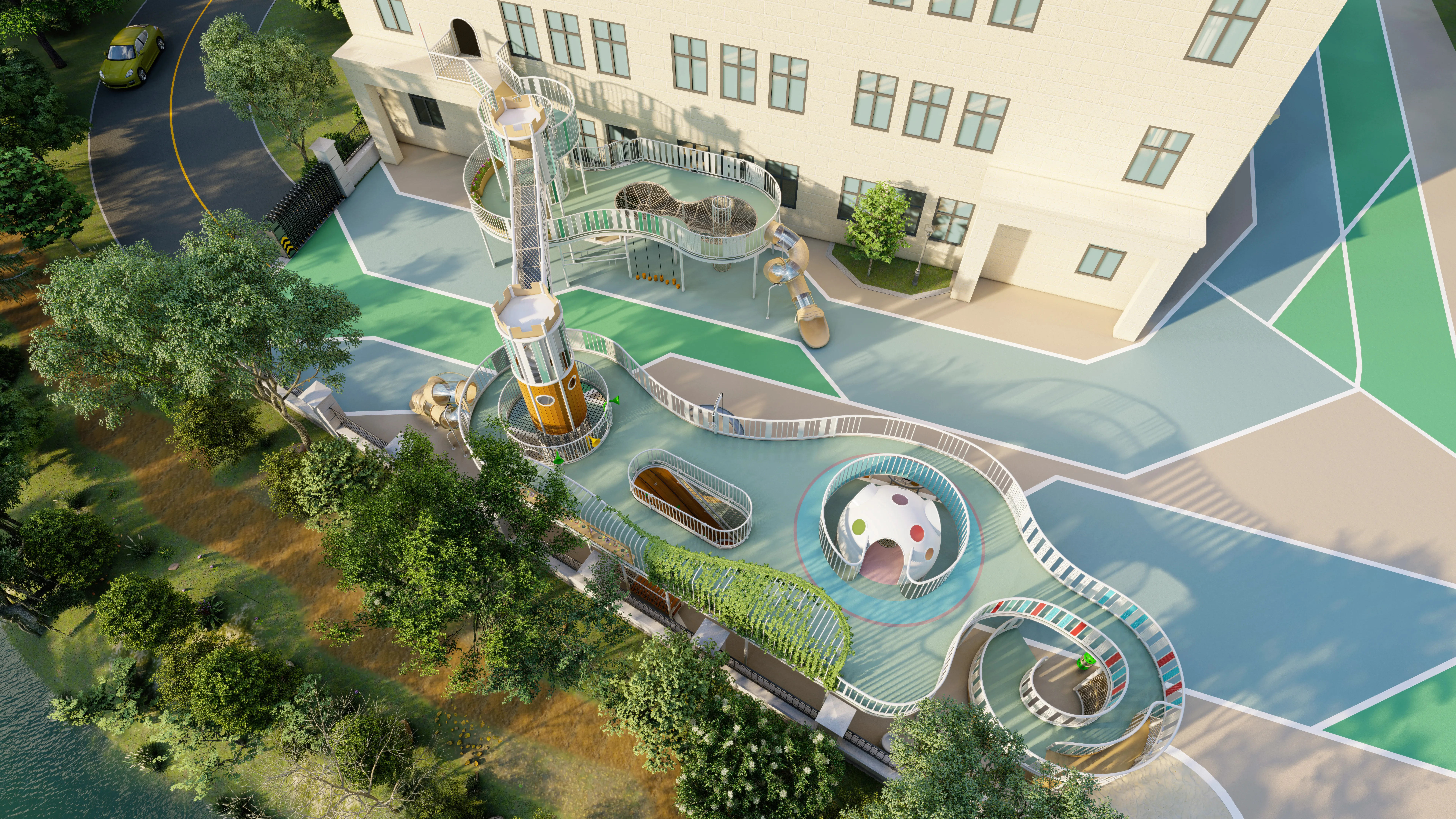 Timber Tower Signature Playground