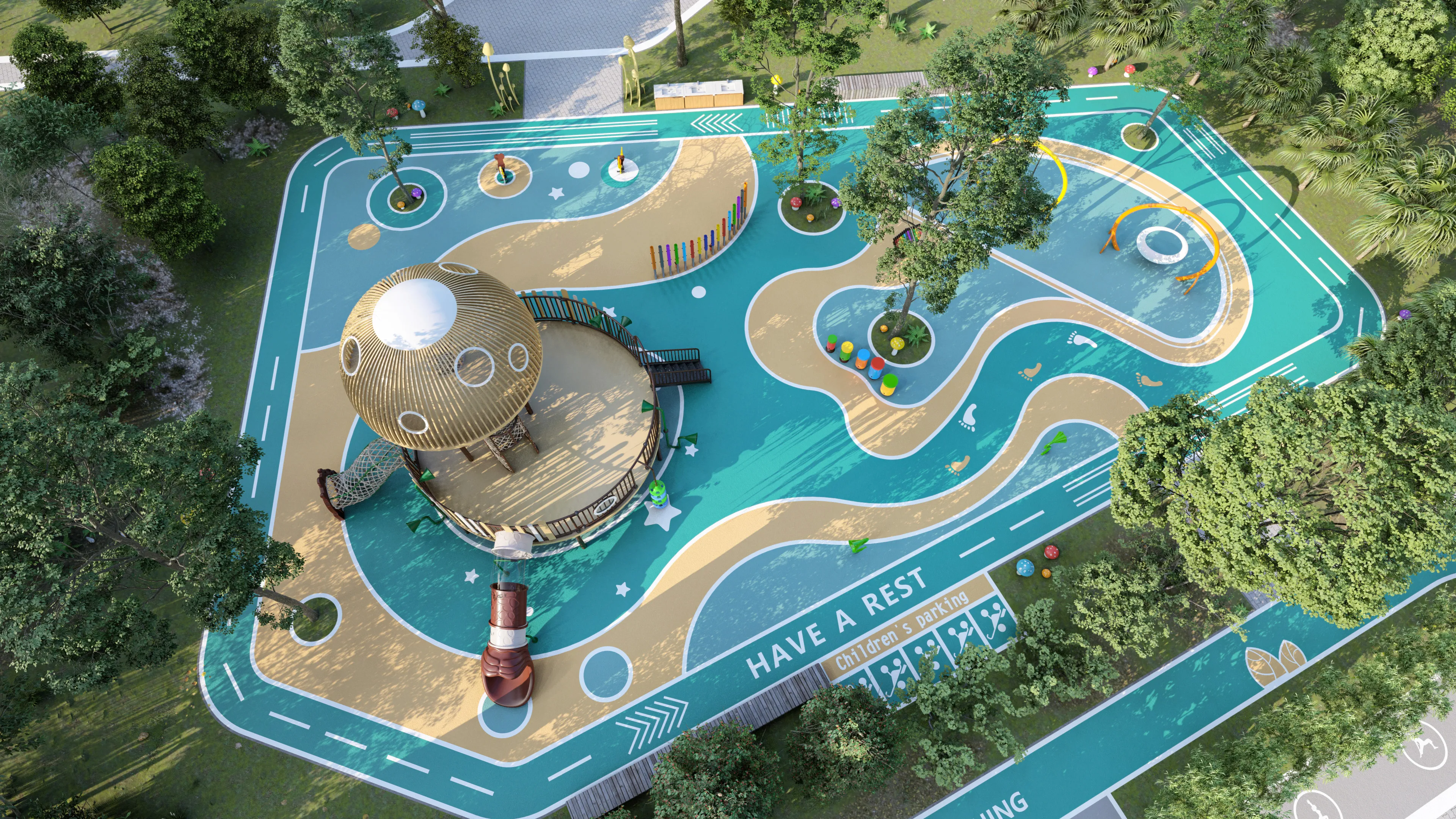 Glamping Trail Discovery Zone