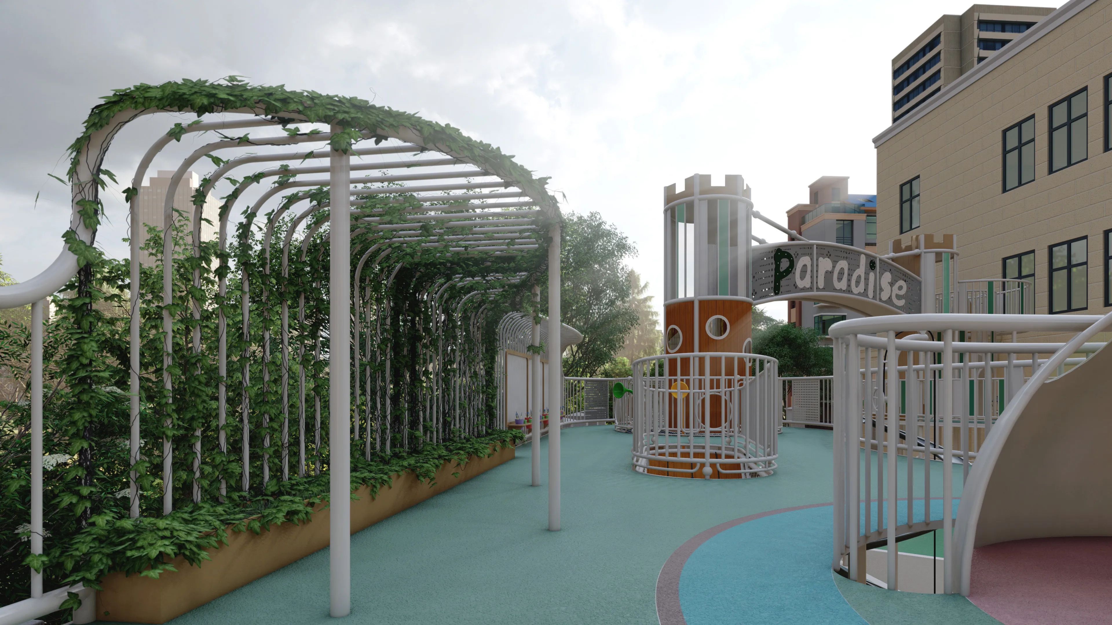 Timber Tower Signature Playground gallery image